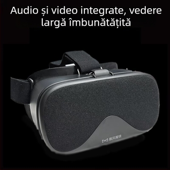 Ochelari VR cu montură pe cap 3D – Experiență panoramică imersivă în teatru – ecran de 32 inch – Dispozitiv purtabil inteligent