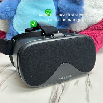 Ochelari VR cu montură pe cap 3D – Experiență panoramică imersivă în teatru – ecran de 32 inch – Dispozitiv purtabil inteligent