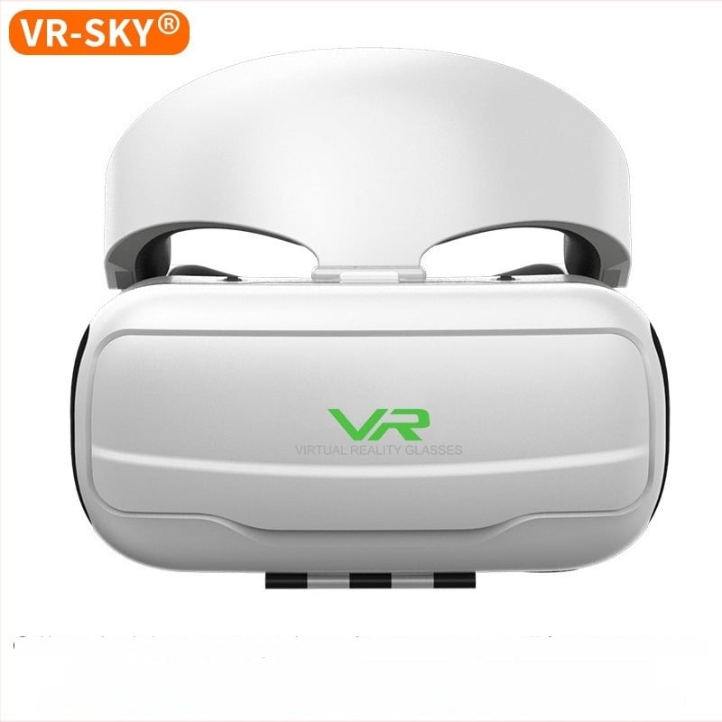 Ochelari VR inteligenți G02ef – montare pe cap, intrare video de la telefonul mobil, rezoluție 720–1080, realitate virtuală 3D