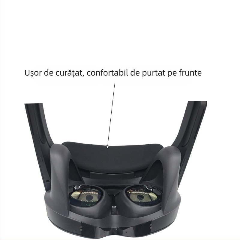 Husă din silicon pentru suportul de cap Meta Quest Pro – protecție la transpirație pentru ochelari VR (prelucrare OEM, ambalată)