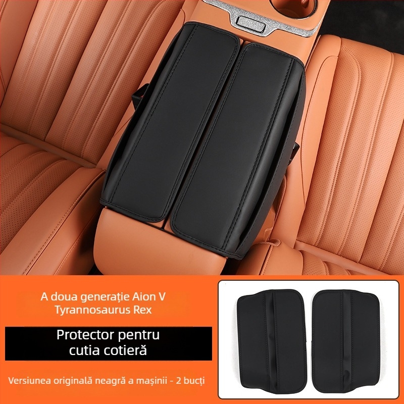 Capac pentru cotiera centrală — Piele; Compatibil cu Aian V Tyrannosaurus Rex; Marca: Other