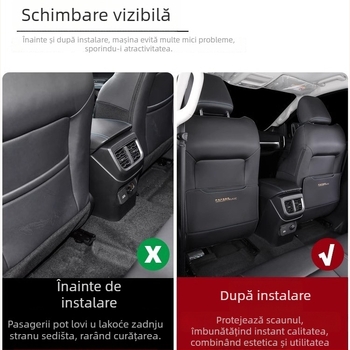 VEELVEE Protector pentru spatele scaunului Ford Ranger 2023, Protecție interioară, Material: Alt, Brand: VEELVEE