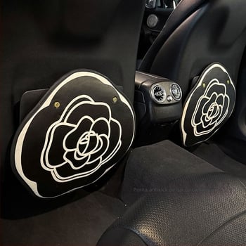 Protecție pentru spatele scaunului auto, model Cartoon, universal, din PU, umplutură din burete, marcă Xuan ruyi, logo imprimat