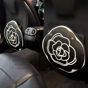 Protecție pentru spatele scaunului auto, model Cartoon, universal, din PU, umplutură din burete, marcă Xuan ruyi, logo imprimat