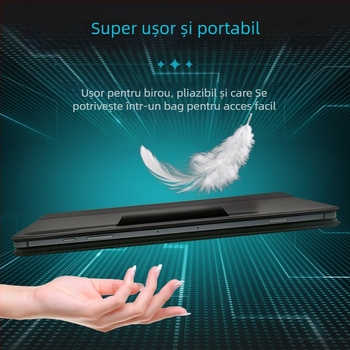 Tastatură Bluetooth cu levitație magnetică pentru tabletele Samsung Tab S7/S8/S9/S9 FE, 565 g, mapare personalizată a tastelor