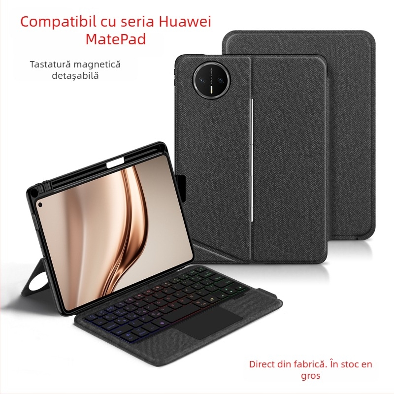 Capac tastatură wireless pentru seria Huawei MatePad – Bluetooth, tastatură model Matepad2025, cablu 0,5 m, greutate 0,65 kg