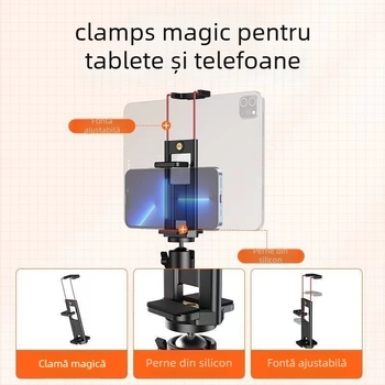 Junrun Suport de birou pentru dispozitive – universal, din plastic, personalizabil