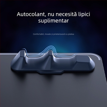 Memo mâner plat pentru tabletă — silicon, antiderapant, fără vibrații, 30 g