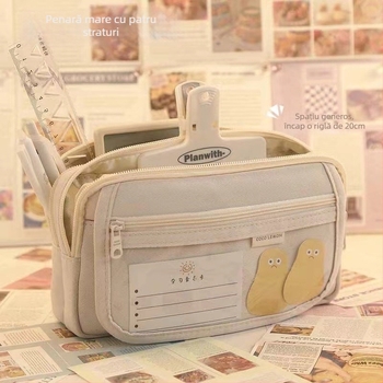 Penar pentru creioane – Material panza, Stil textil, Unisex, Brand: Other