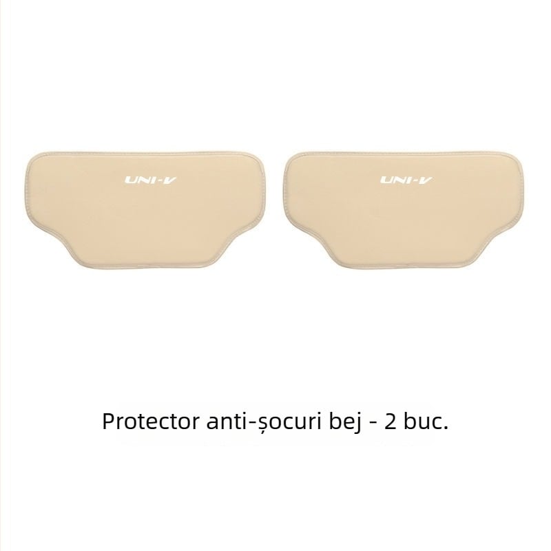 Protector pentru spatele scaunului auto, din piele naturală, impermeabil, rezistent la zgârieturi, potrivire universală