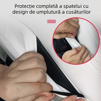 Kalemi Road covoraș din piele anti-alunecare pentru scaunul din spate Tesla Model 3/Y