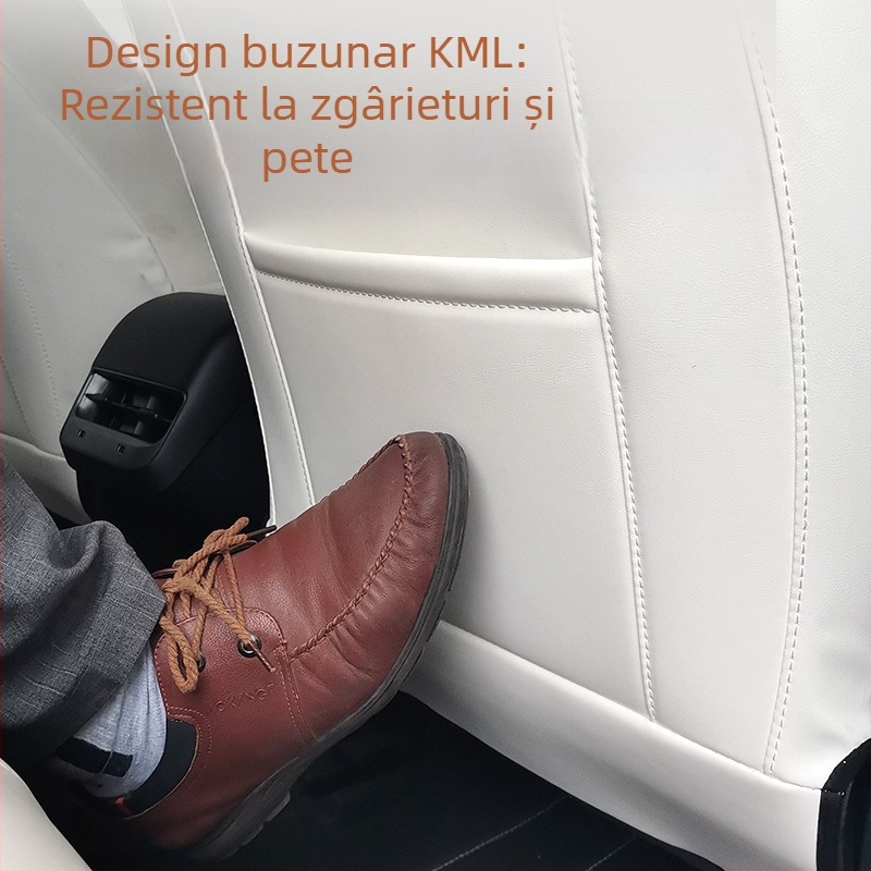 Kalemi Road covoraș din piele anti-alunecare pentru scaunul din spate Tesla Model 3/Y