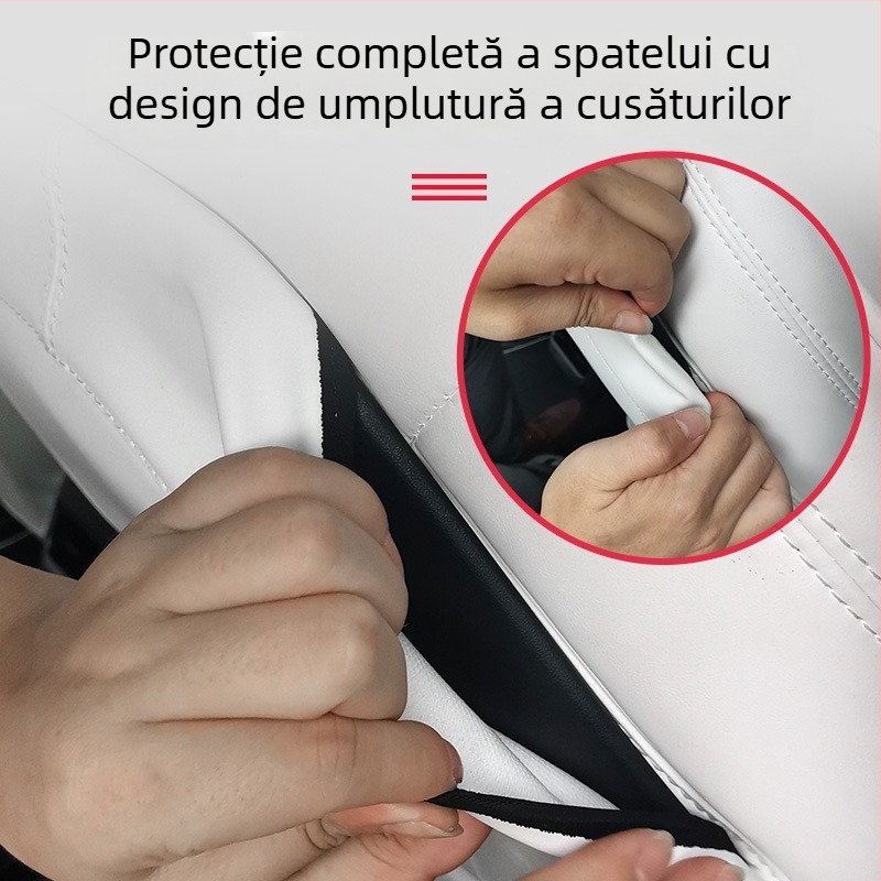 Kalemi Road covoraș din piele anti-alunecare pentru scaunul din spate Tesla Model 3/Y