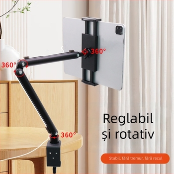 Suport metal rotativ pentru tabletă, pentru birou, Model BX-N06C2, Greutate 0,665 kg