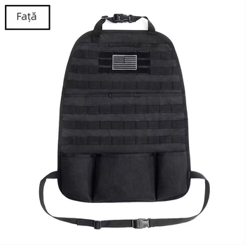 Sac de depozitare din piele pentru spatele scaunului auto, design suspendat, personalizabil, imprimare logo