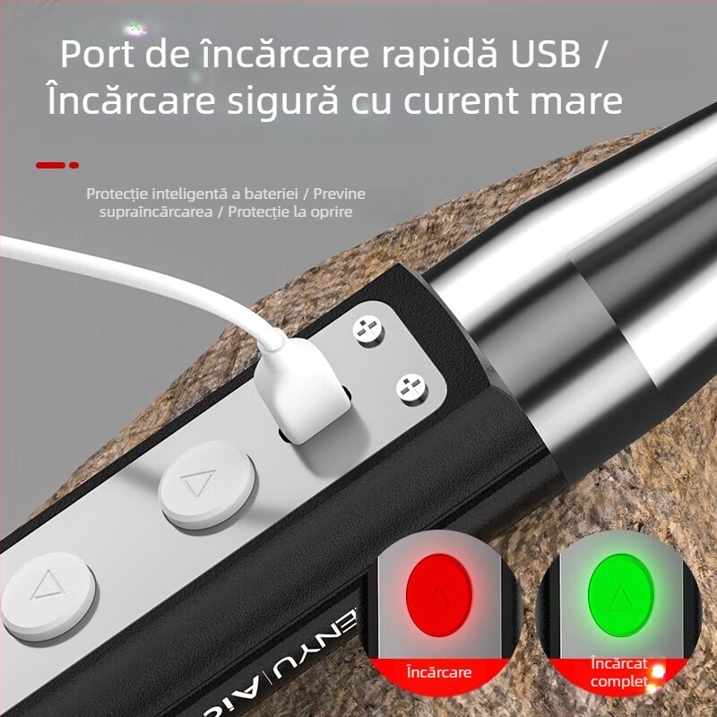 Lampa de identificare jad cu lumină UV 365nm, patru surse de lumină, portabilă, pentru uz în exterior