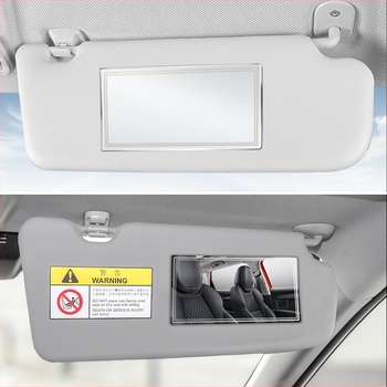 Oglindă cosmetică auto, oțel inoxidabil, montaj cu adeziv, Late Island, compatibil universal (Tip: oglindă cosmetică auto; Material: oțel inoxidabil; Montaj: adeziv; Brand: Late Island; Compatibilitate: universal)