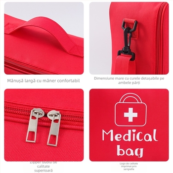 Kit medical Weekeight 2370 - Cubic, din țesătură Oxford, Multifuncțional