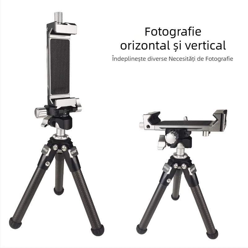 Suport rotativ pentru tabletă din aliaj de aluminiu, clemă spirală, compatibil universal, greutate 0,69 kg