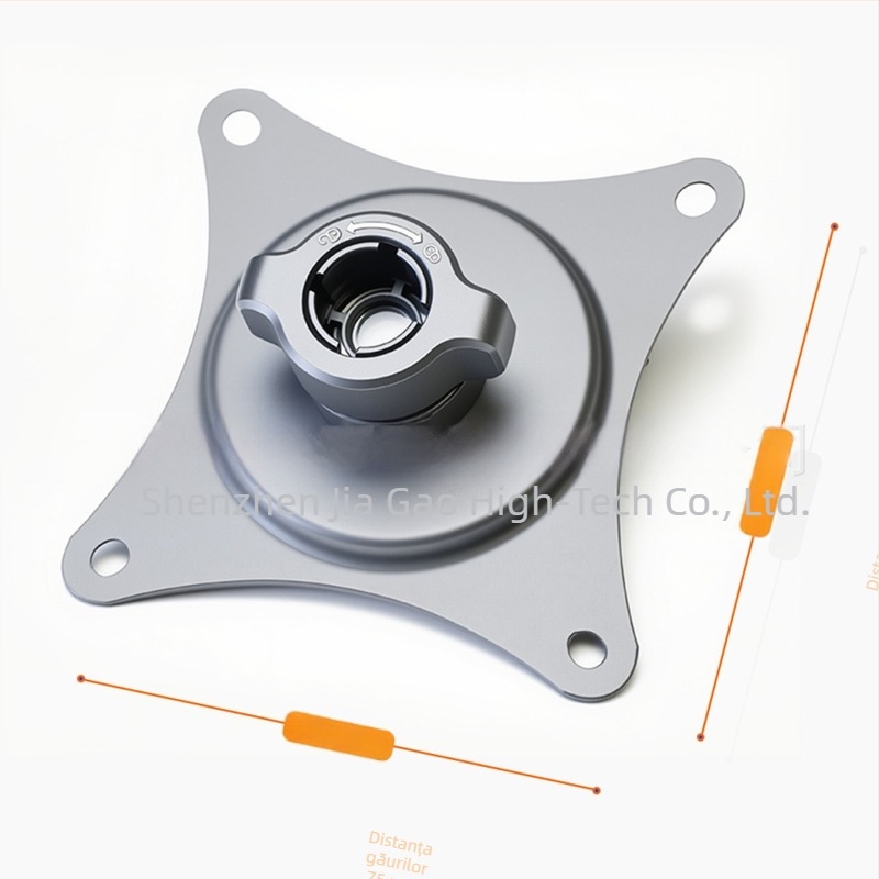 Placă adaptor VESA metalică, universală, cu cap balon de 17 mm, rotire verticală a ecranului, braț telescopic