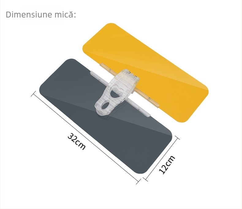 oglindă HD pentru mașină, montaj snap-on, compatibil universal, stil minimalist