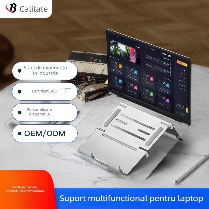 Besix D1 suport pliabil pentru tabletă și laptop, 320 g