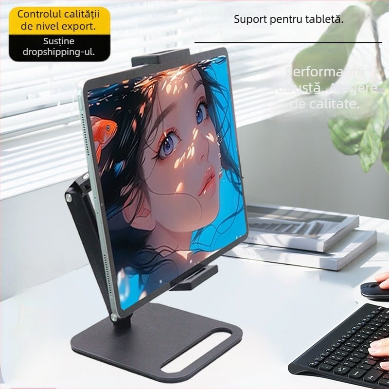 Suport pentru telefon, pliabil și rotativ, model Bx-n03a, greutate 162 g, utilizare universală, pentru streaming live