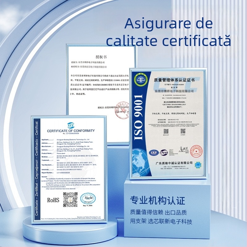 Suport pentru telefon, pliabil și rotativ, model Bx-n03a, greutate 162 g, utilizare universală, pentru streaming live