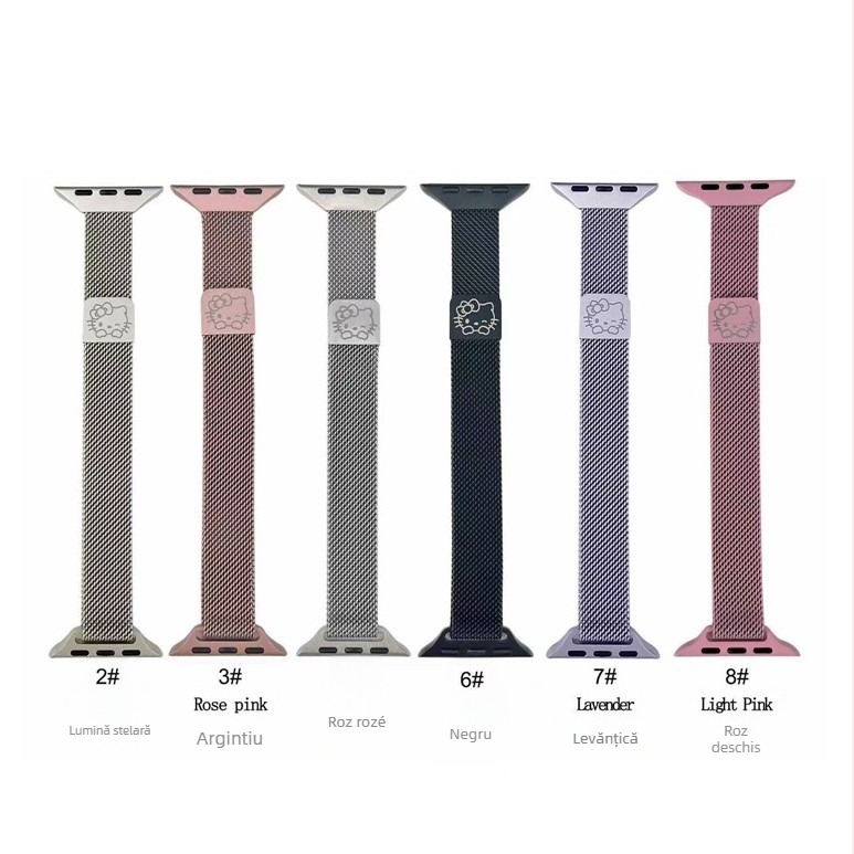 Brățară din oțel inoxidabil pentru Apple Watch, stil simplu