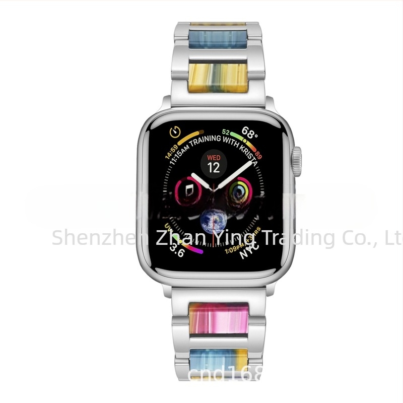 Caunedy curea metalică Apple Watch – stil fashion, compatibilă cu Apple Watch