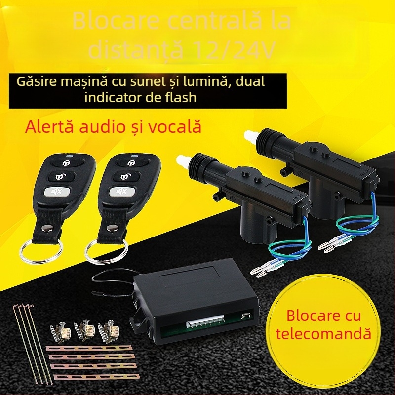 12V încuietoare centrală universală pentru mașină cu telecomandă și acces fără cheie • motor din cupru • sudură fără cusur • durată de viață electrică peste 100000 cicluri • potrivit pentru automobile, vehicule cu energie nouă și vehicule electrice cu vite