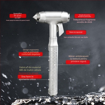 Cioc de siguranță auto, aliaj de aluminiu, greutate 0,2 kg, personalizabil