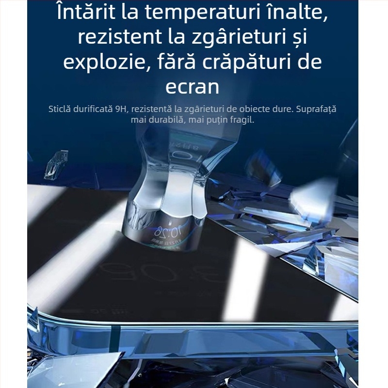 Protecție ecran din sticlă temperată cu intimitate pentru Apple iPhone — protecție frontală, anti-peeping