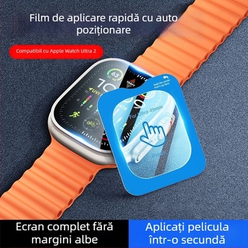 Protecție pentru ecran Huawei Watch5 din sticlă temperată — împotriva zgârieturilor, căderilor și loviturilor