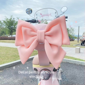 Fundă 3D din material textil pentru etichetă de pe partea din spate a motocicletei/vehiculului electric — accesoriu decorativ pentru vehicul (Brand: Other homes; Material: Other)