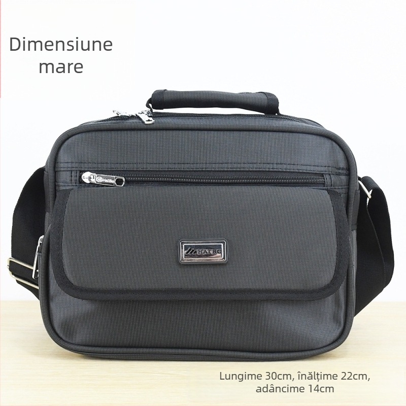 Geantă Guangshida pentru bărbați, umăr/crossbody, poliester, stil stradal, rezistentă, compartimente interne, pentru călătorii de afaceri