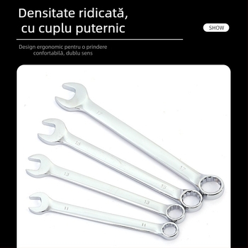 Set de scule auto – 37 piese, din oțel carbon, trusă cu chei cu ratchet pentru reparații auto și motociclete