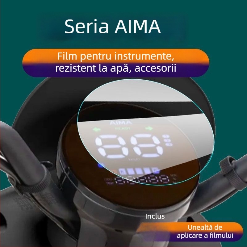 Filmul protector LCD PET pentru panoul de instrumente al vehiculului electric iMa iDu 2024 – Brand: Other; Material: PET; Cod produs: F777T7955696H7