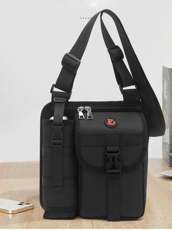 Geantă crossbody pentru bărbați din material Oxford, respirabilă și foarte ușoară, căptușeală poliester, marcă 8144