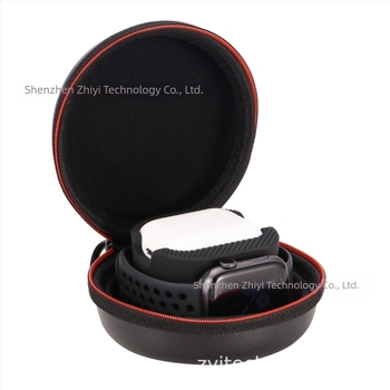 Suport de încărcare din silicon pentru Apple Watch și AirPods – 2 în 1 cu spațiu de depozitare