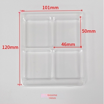 Cutii de ambalaj pentru husă de protecție Apple Watch – patru bucăți, carton/papier, imprimare offset, rezistență 500 g, compatibile cu Apple Watch 4/5/6/7/8 SE