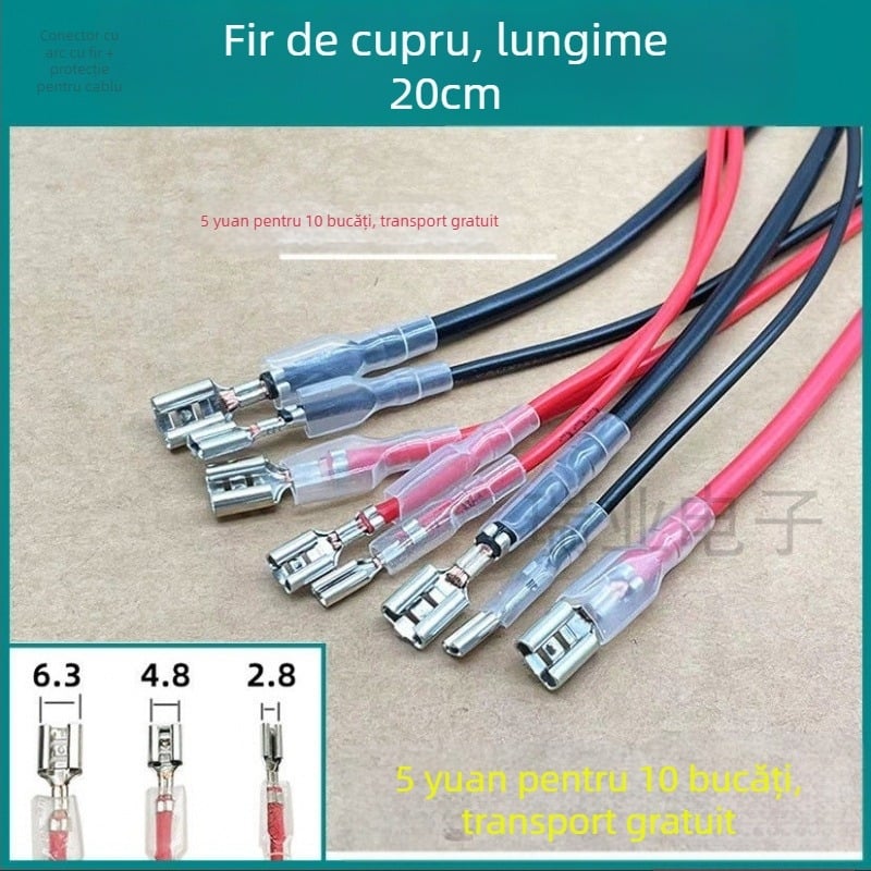 Intrerupător de capăt cu teacă protectoare și cablu de conectare — TPU+Piele, Kekatong