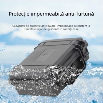 Cutie portabilă pentru unelte, impermeabilă și rezistentă la impact, PP îngroșat, carcasă de protecție cu protecție triplă