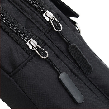 Geantă de piept pentru bărbați, curea crossbody pentru telefon, stil Urban Simplicity, material Oxford, primăvara 2024