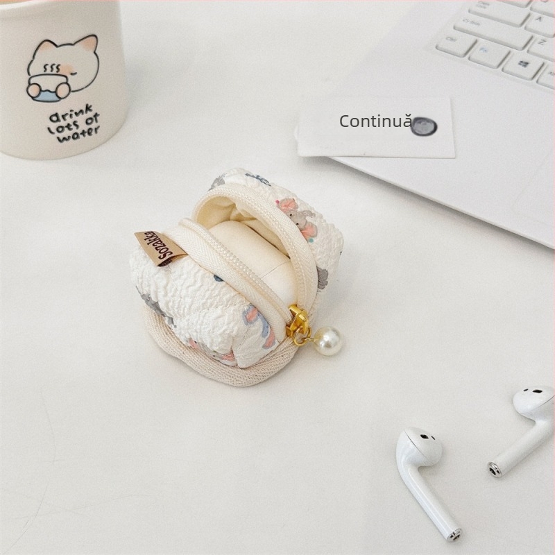 Geantă pentru căști – reliefată, stil universal, marcă Cloth, origine Shandong