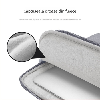 BUBM Geantă internă pentru laptop — impermeabilă, rezistentă la uzură, poliester, căptușeală din pluș scurt