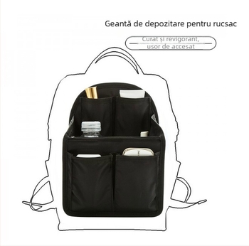 Kaiju geantă-organizator cub din nylon gros pentru călătorii și depozitare de cosmetice