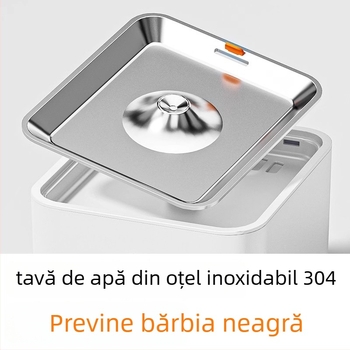 Dispenser de apă pentru animale de companie, cu design detașabil, încălzire la temperatură constantă, funcționare automată, filtru-cartuș, fără fir, pentru câini și pisici