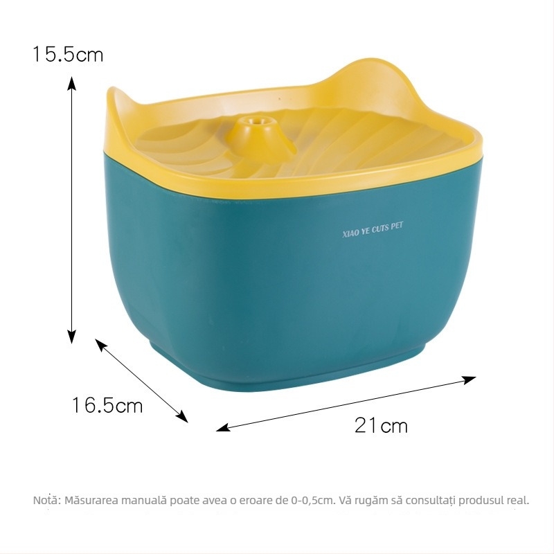 Dispenser de apă pentru pisici și câini, Kyushu, 610 g, Detașabil