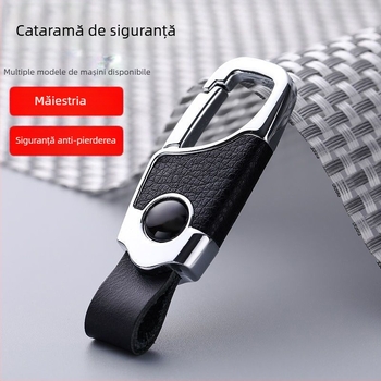 Breloc auto Haosen – aliaj zinc, design modern minimalist, cadou promoțional